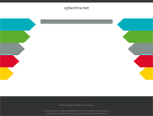 Tablet Screenshot of optionline.net